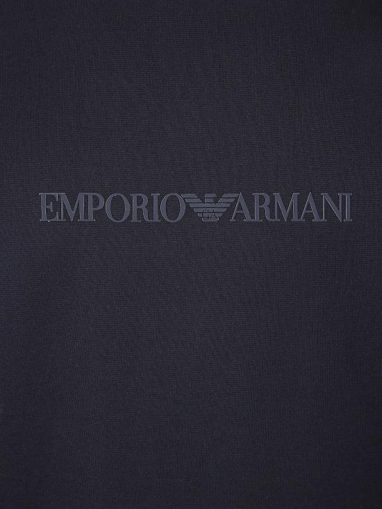 26SS 엠포리오 아르마니 반팔 티셔츠 EM004583 AF13669 MC540 BLACK BRAND LOGO - EMPORIO ARMANI