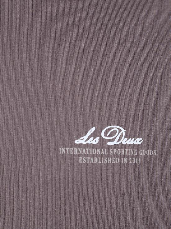 26SS 레듀 반팔 티셔츠 1001476 962 TURKISH COFFEE BROWN - LES DEUX