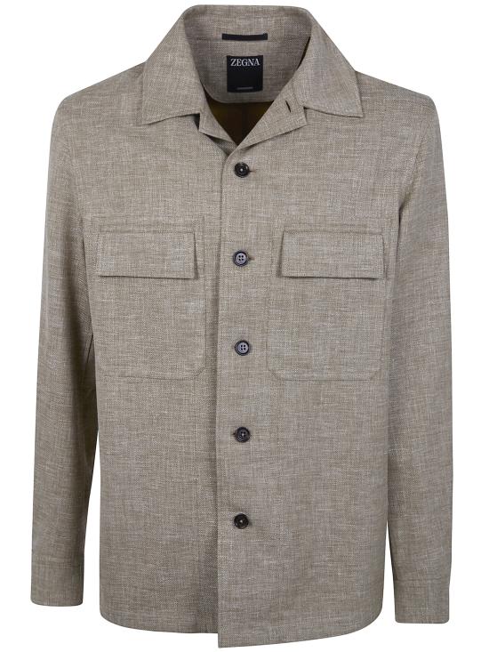 26SS 에르메네질도제냐 수트 자켓 UHV22A3 SOT6B V04 OLIVE GREEN - ERMENEGILDO ZEGNA