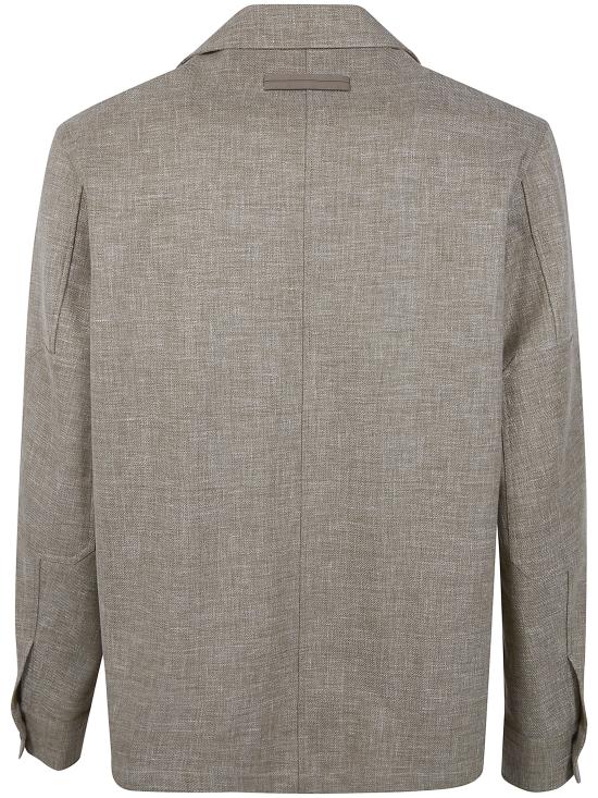 26SS 에르메네질도제냐 수트 자켓 UHV22A3 SOT6B V04 OLIVE GREEN - ERMENEGILDO ZEGNA