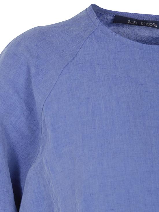 26SS 소피 드후레 미디 원피스 S26 DIYA LION 03 BLUE JEANS - SOFIE D'HOORE