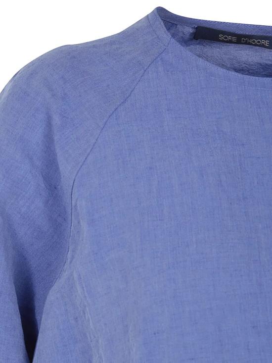 26SS 소피 드후레 미디 원피스 S26 DIYA LION 03 BLUE JEANS - SOFIE D'HOORE