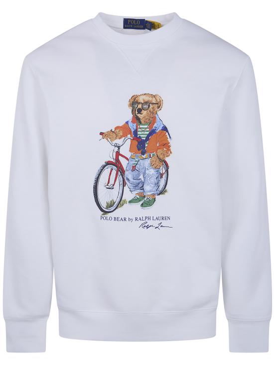 26SS 폴로 랄프로렌 긴팔 티셔츠 710 B14 616 001 WHITE SUMMER BEAR - POLO RALPH LAUREN