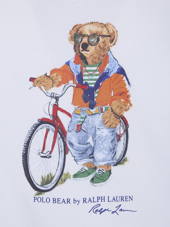 26SS 폴로 랄프로렌 긴팔 티셔츠 710 B14 616 001 WHITE SUMMER BEAR - POLO RALPH LAUREN