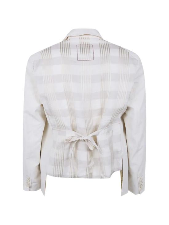 26SS 우마 왕 수트 자켓 UM6516 UW101 OFF WHITE - UMA WANG