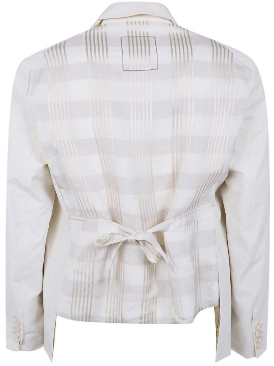 26SS 우마 왕 수트 자켓 UM6516 UW101 OFF WHITE - UMA WANG