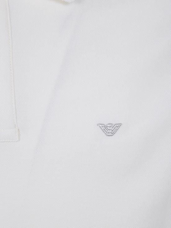26SS 엠포리오 아르마니 폴로 티셔츠 EM005239 AF10497 U1055 WHISPER WHITE - EMPORIO ARMANI