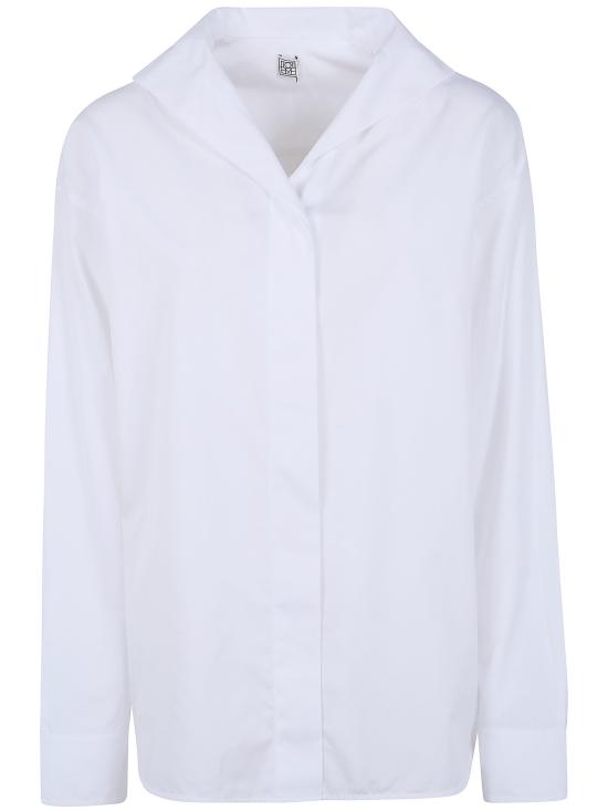 26SS 토템 셔츠 262 WRT0669 FB0226 047 WHITE - TOTEME