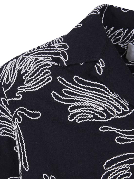 26SS 레듀 긴팔 셔츠 1001421 100 BLACK - LES DEUX