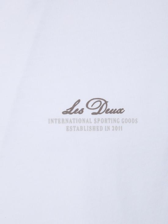 26SS 레듀 반팔 티셔츠 1001476 201 WHITE - LES DEUX