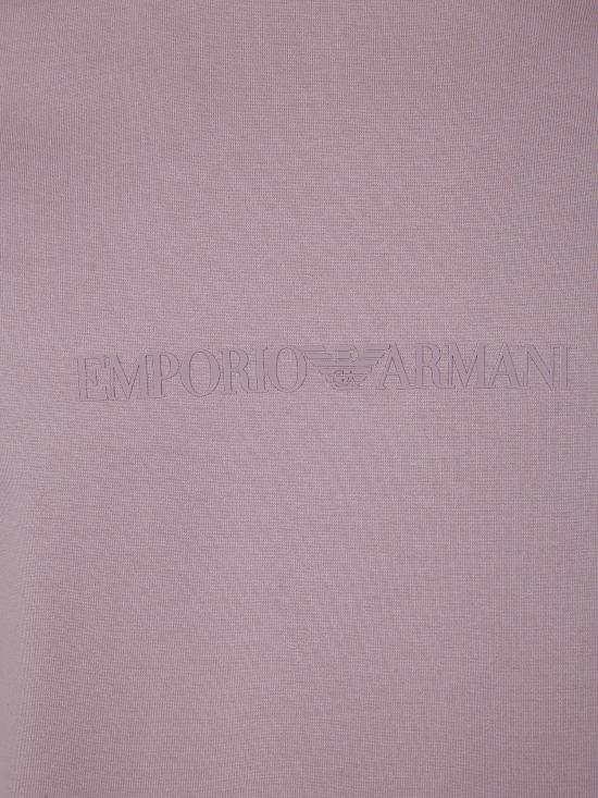 26SS 엠포리오 아르마니 반팔 티셔츠 EM004583 AF13669 M4147 TAUPE BRAND LOGO - EMPORIO ARMANI