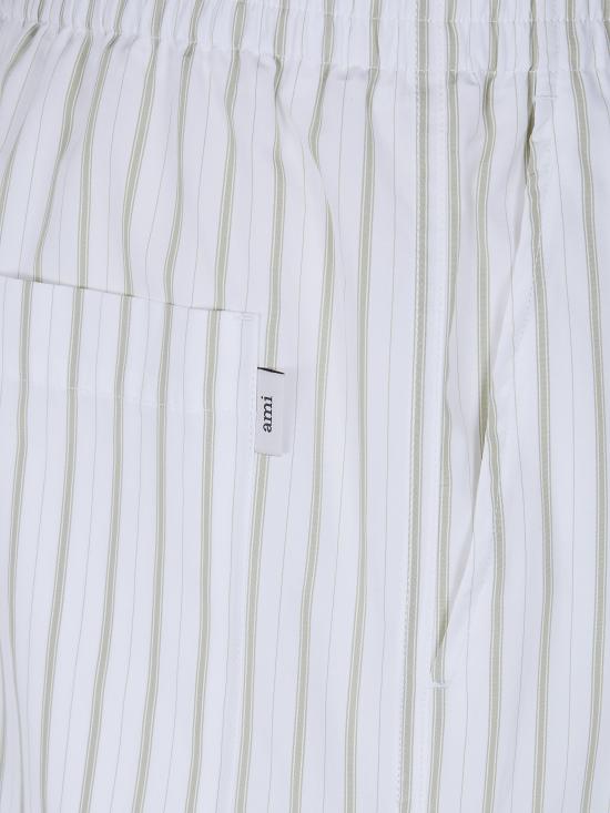 26SS 아미 숏팬츠 USO806 CO0220 A075 WHITE MATCHA - AMI