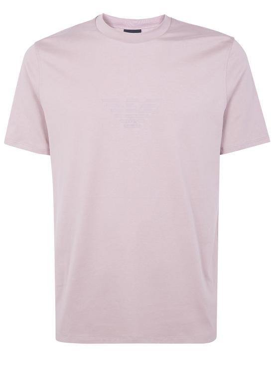 26SS 엠포리오 아르마니 반팔 티셔츠 EM004583 AF13669 M4146 TAUPE EAGLE LOGO