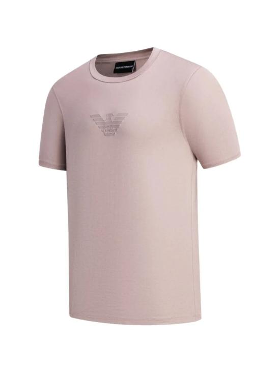26SS 엠포리오 아르마니 반팔 티셔츠 EM004583 AF13669 M4146 TAUPE EAGLE LOGO - EMPORIO ARMANI