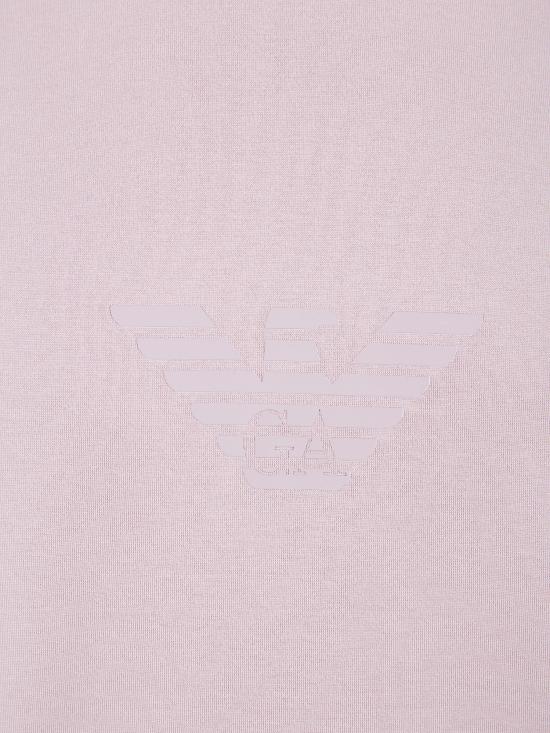 26SS 엠포리오 아르마니 반팔 티셔츠 EM004583 AF13669 M4146 TAUPE EAGLE LOGO - EMPORIO ARMANI