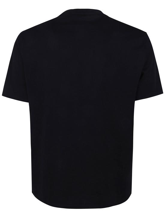 26SS 엠포리오 아르마니 반팔 티셔츠 EM004583 AF13669 MC539 BLACK EAGLE LOGO - EMPORIO ARMANI