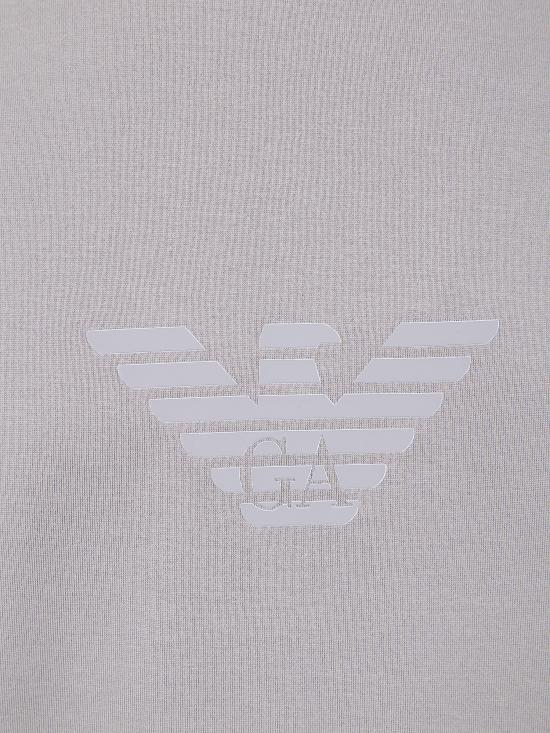 26SS 엠포리오 아르마니 반팔 티셔츠 EM004583 AF13669 M8358 GREY EAGLE LOGO - EMPORIO ARMANI
