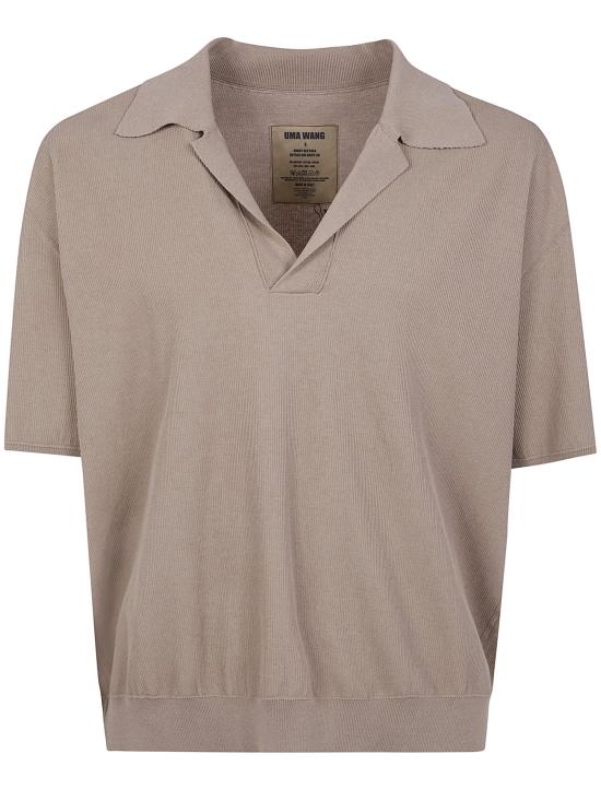 26SS 우마 왕 폴로 티셔츠 UK7543 UW200 TAN