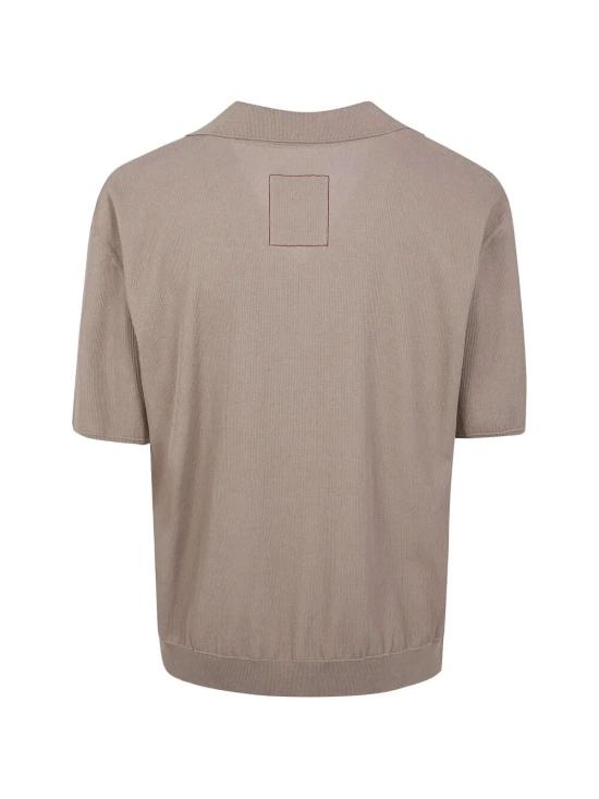 26SS 우마 왕 폴로 티셔츠 UK7543 UW200 TAN - UMA WANG