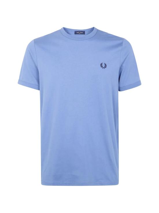26SS 프레드페리 반팔 티셔츠 FP M3519 57 27A ACE BLUE - FRED PERRY