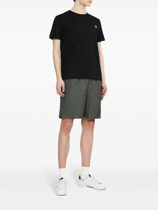 26SS 프레드페리 반팔 티셔츠 FP M1600V 57 102 BLACK - FRED PERRY