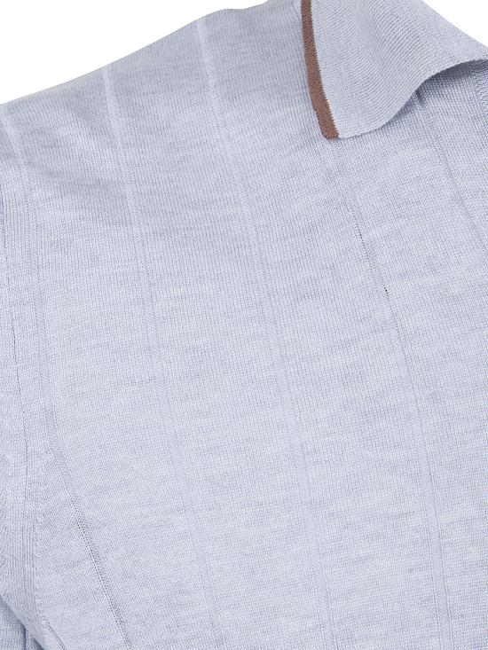 26SS 그랑싸쏘 폴로 티셔츠 43181 23510 050 PEARL GREY - GRAN SASSO