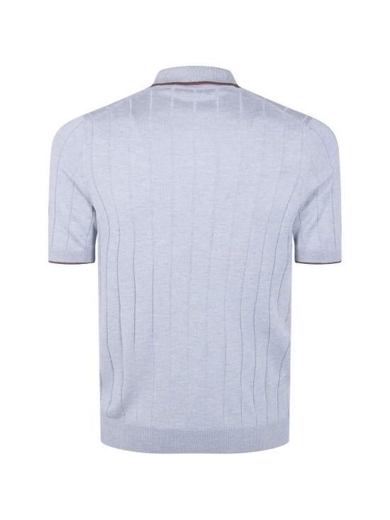 26SS 그랑싸쏘 폴로 티셔츠 43181 23510 050 PEARL GREY - GRAN SASSO