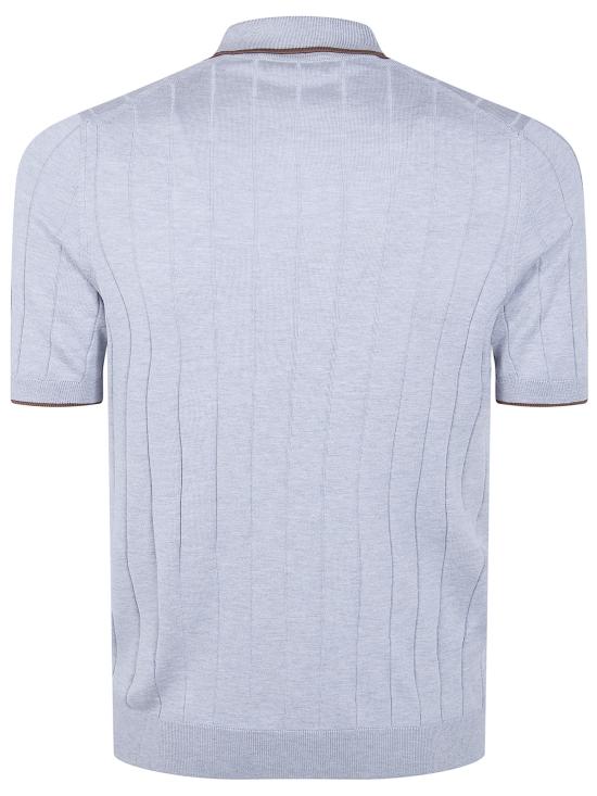 26SS 그랑싸쏘 폴로 티셔츠 43181 23510 050 PEARL GREY - GRAN SASSO