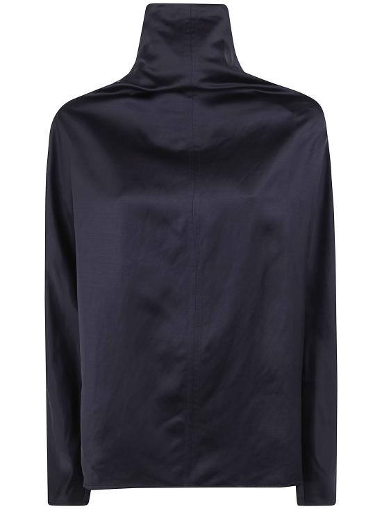 26SS 토템 셔츠 262 WRT0738 FB0623 001 BLACK - TOTEME