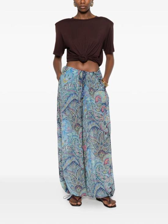 26SS 에트로 스트레이트 팬츠 WREA0085 99SADJ8 X0887 BLUE PRINT - ETRO