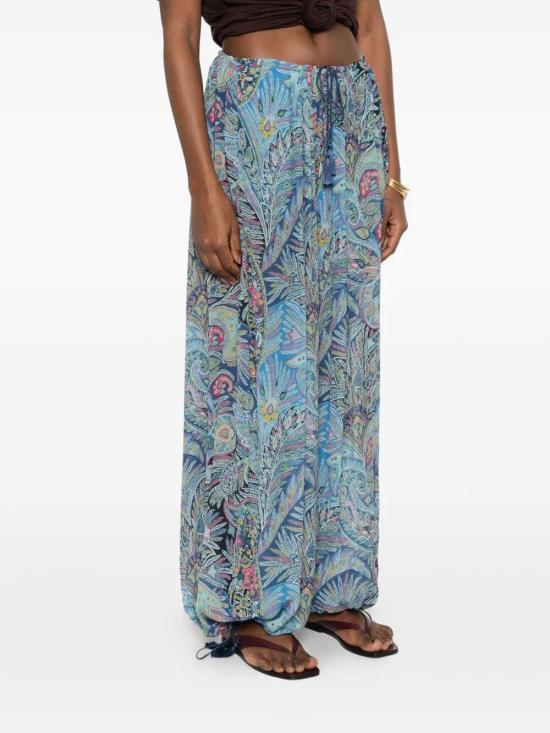 26SS 에트로 스트레이트 팬츠 WREA0085 99SADJ8 X0887 BLUE PRINT - ETRO