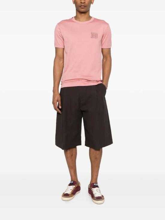 26SS 돌체앤가바나 반팔 티셔츠 G8PV1ZG7P3N F0473 ROSA POLVERE SCURO - DOLCE & GABBANA