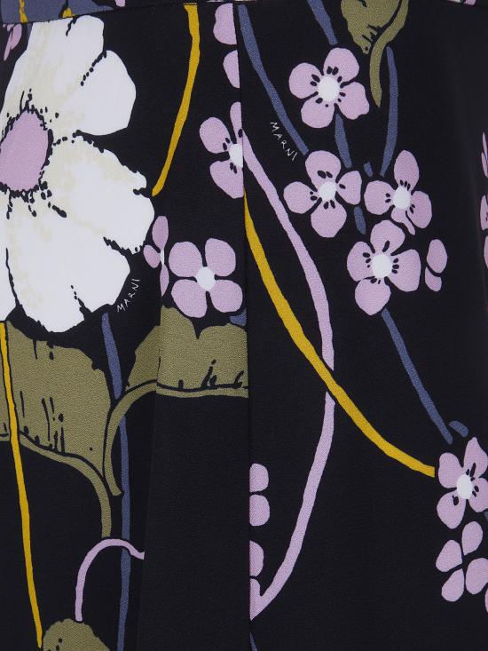 26SS 마르니 미디 스커트 GOMA0811Q0 UTVA65 MFN99 BLACK - MARNI