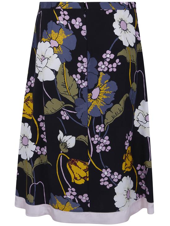 26SS 마르니 미디 스커트 GOMA0811Q0 UTVA65 MFN99 BLACK - MARNI