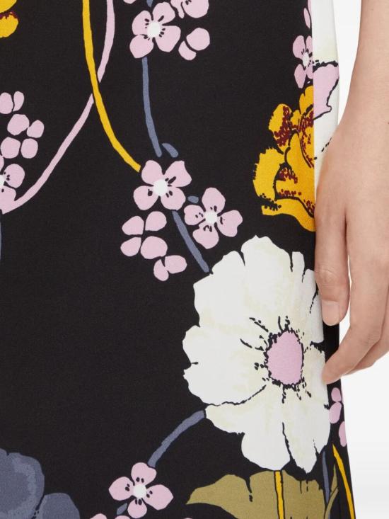 26SS 마르니 미디 스커트 GOMA0811Q0 UTVA65 MFN99 BLACK - MARNI