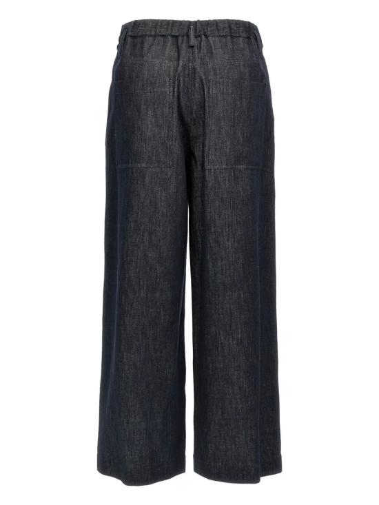 26SS 브루넬로 쿠치넬리 스트레이트 팬츠 MB125FW999 098 C001 BLUE - BRUNELLO CUCINELLI