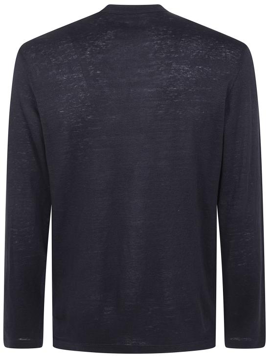 26SS 그랑싸쏘 긴팔 티셔츠 60107 96803 281 BLACK - GRAN SASSO