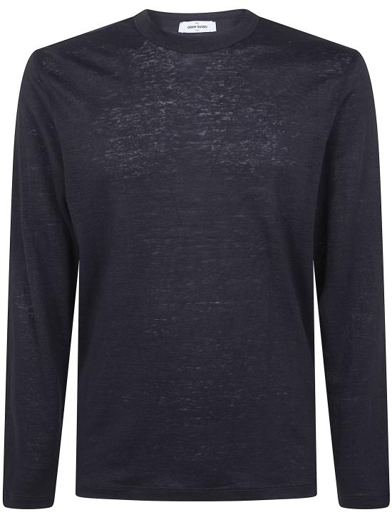 26SS 그랑싸쏘 긴팔 티셔츠 60107 96803 281 BLACK