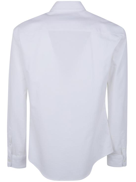 26SS 아미 ADC버튼 다운 셔츠 BFUSH063 CO0031 168 NATURAL WHITE - AMI