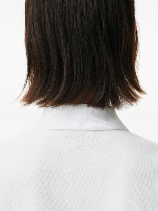 26SS 아미 폴로 티셔츠 BFUPL001 760 098 100 WHITE - AMI