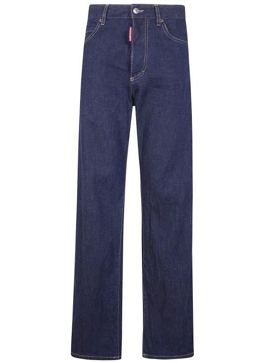 26SS 디스퀘어드2 플레어 팬츠 S75LB1131 S30825 470 NAVY BLUE