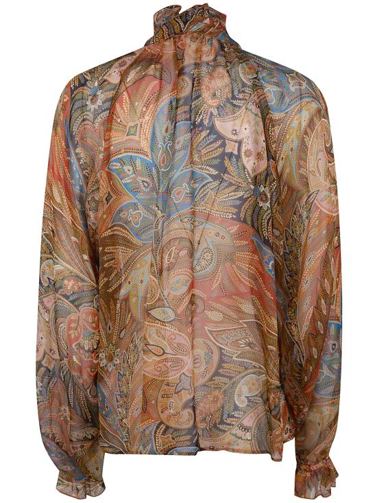 26SS 에트로 셔츠 WRIA0109 AKI48 X0863 RED PRINT - ETRO