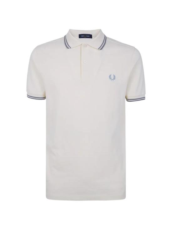 26SS 프레드페리 폴로 티셔츠 FP M3600P 57 95A ECRU STOCKPRTBLU - FRED PERRY