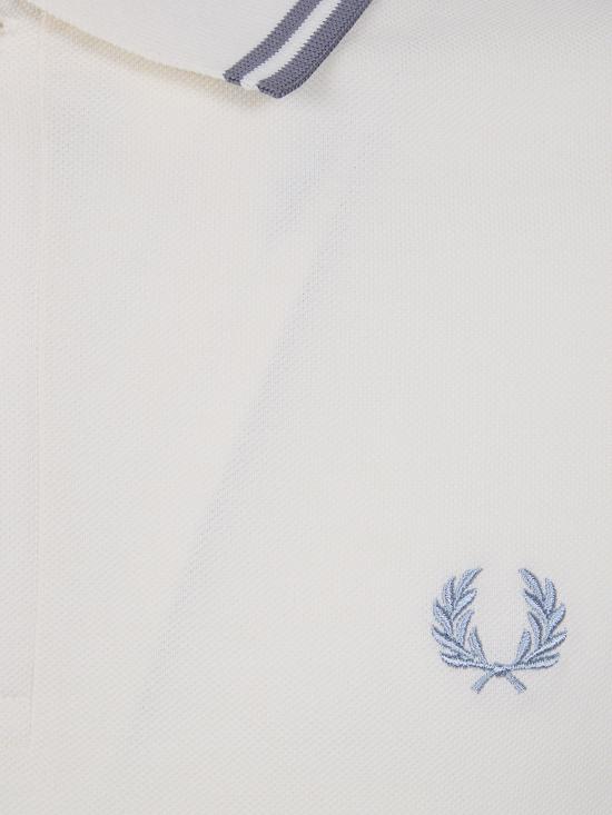 26SS 프레드페리 폴로 티셔츠 FP M3600P 57 95A ECRU STOCKPRTBLU - FRED PERRY