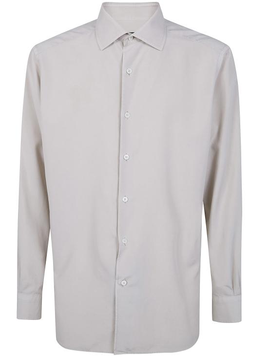 26SS 에르메네질도제냐 긴팔 셔츠 UHX42A3 SLF5 K01 IVORY - ERMENEGILDO ZEGNA
