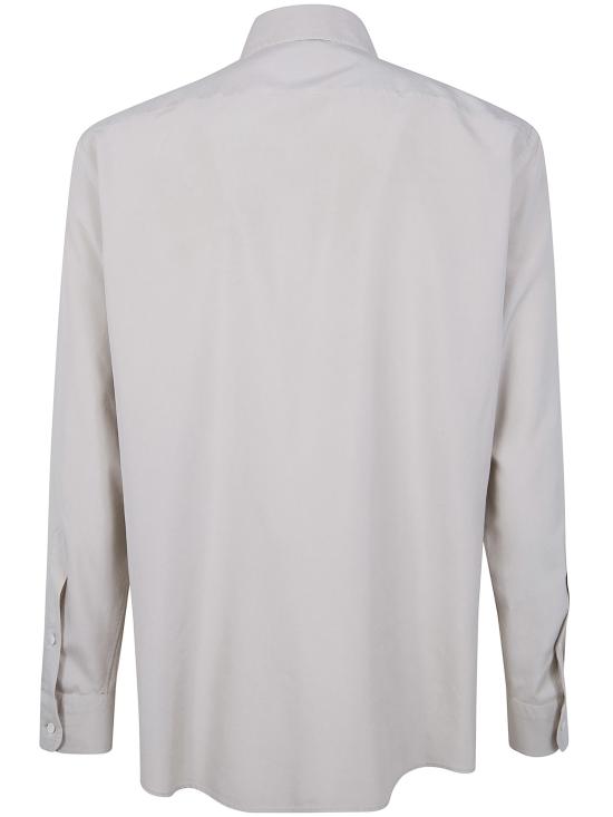 26SS 에르메네질도제냐 긴팔 셔츠 UHX42A3 SLF5 K01 IVORY - ERMENEGILDO ZEGNA