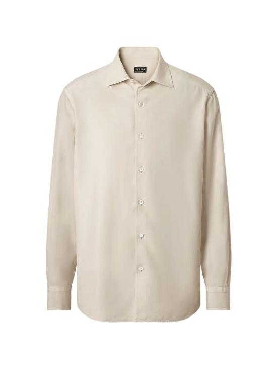 26SS 에르메네질도제냐 긴팔 셔츠 UHX42A3 SLF5 K01 IVORY