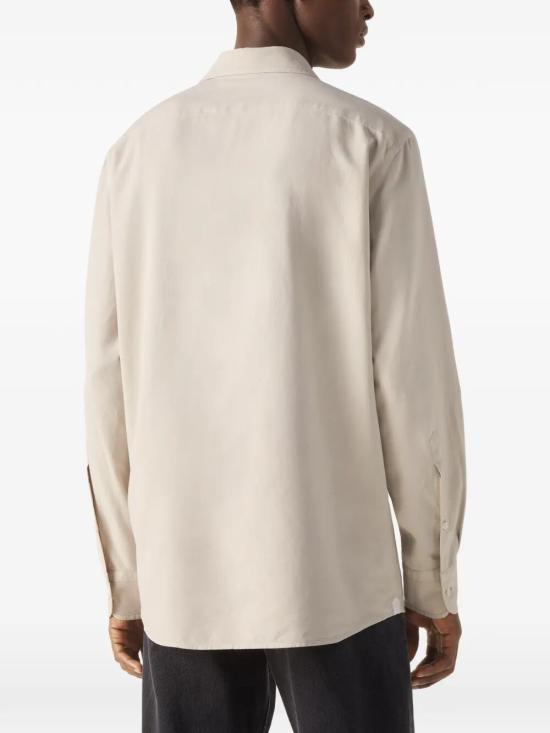 26SS 에르메네질도제냐 긴팔 셔츠 UHX42A3 SLF5 K01 IVORY - ERMENEGILDO ZEGNA