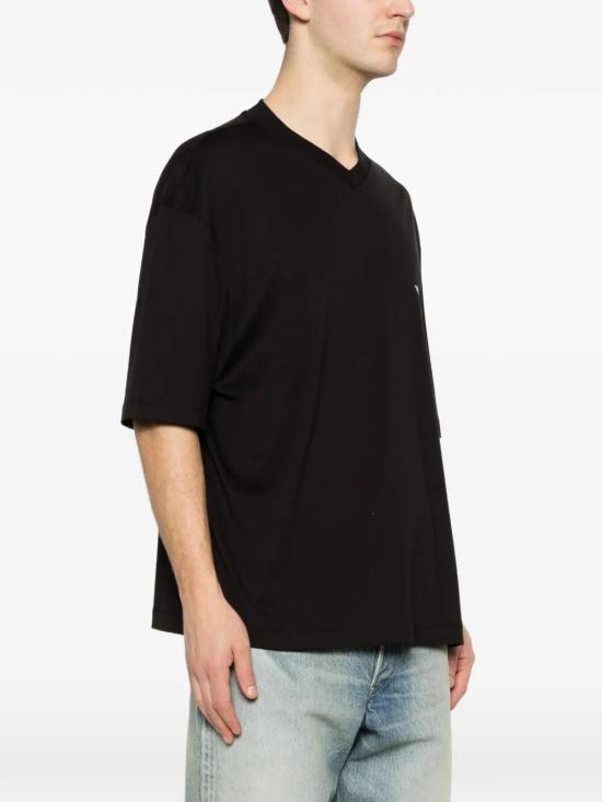 26SS 엠포리오 아르마니 반팔 티셔츠 EM005277 AF24470 UC001 BLACK BEAUTY - EMPORIO ARMANI