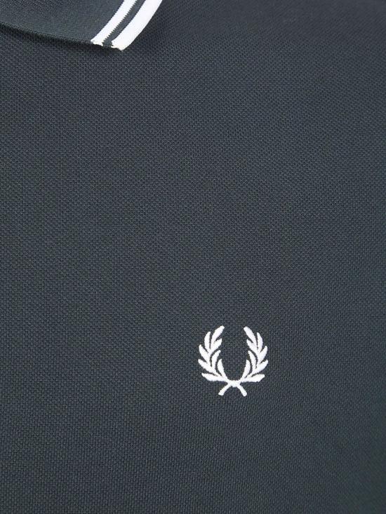 26SS 프레드페리 폴로 티셔츠 FP M3600P 57 T50 NIGHTGREEN SNWHT - FRED PERRY